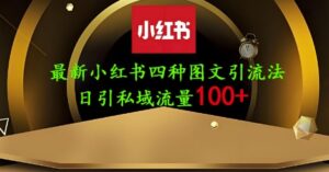 25年最新小红书发布简单图文，单人单号日引流200+创业粉-91创业网