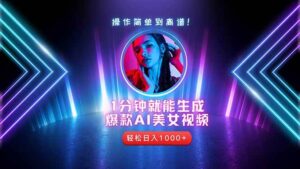 （14702期）2025年最强副业：用AI做短视频，从零开始打造爆款账号！-91创业网